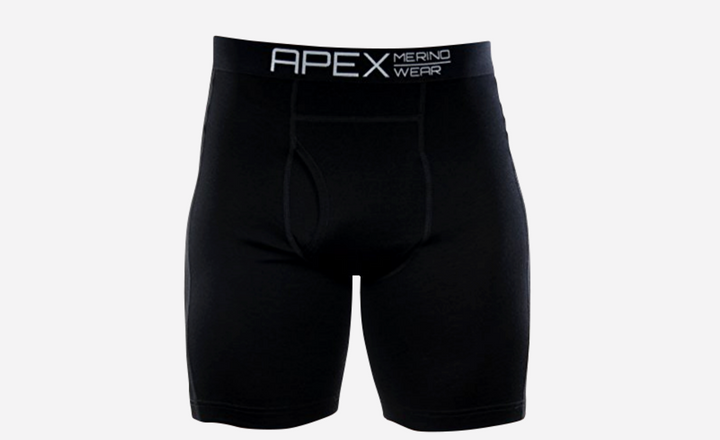 Apex Mens Merino Wool Boxer Briefs