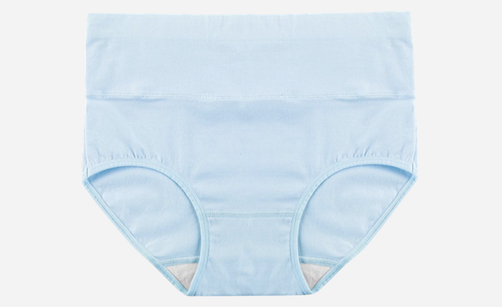 Innersy Womens High Waist Tummy Control Cotton Underpants Briefs
