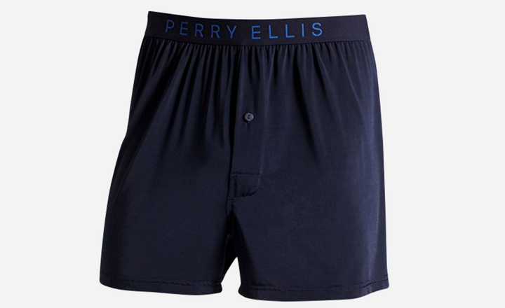 Perry Ellis Mens Luxe Solid Boxer copy