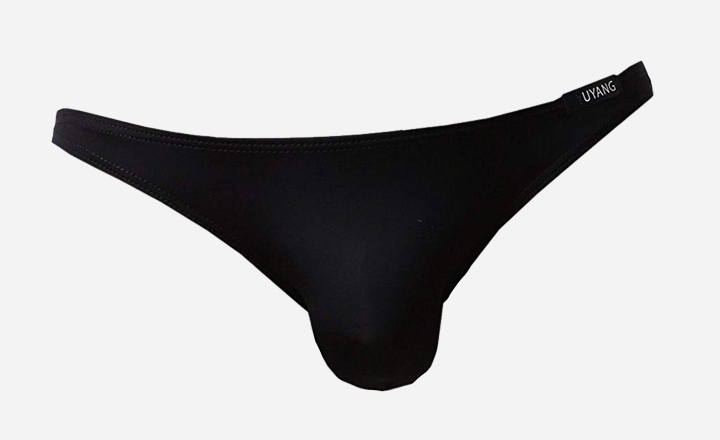 Gudan Men's Bulge Enhancing Low Rise Bikini Underwear