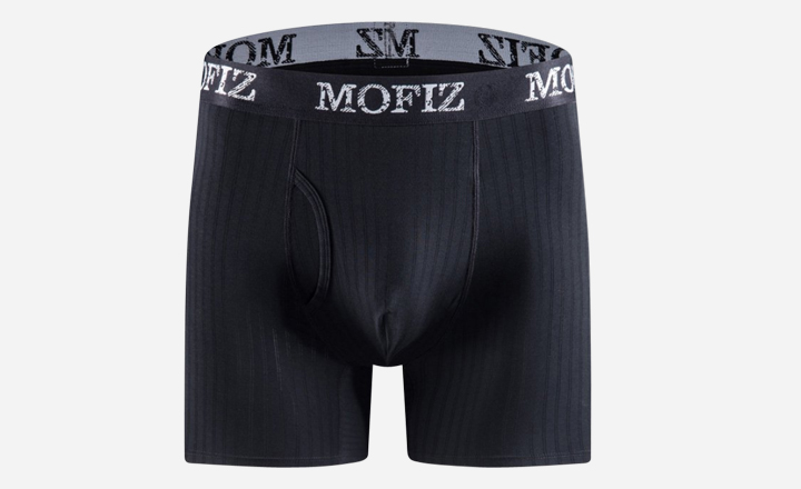 MoFiz Men Underwear Performance Long Leg Modal Bamboo Boxer Briefs
