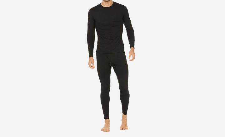 Thermajohn Men's Ultra Soft Thermal Underwear Long Johns Set with Fleece Lined
