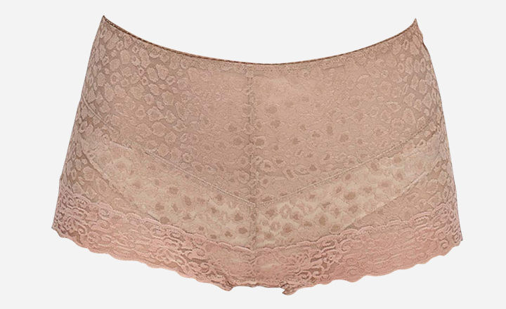 Eve's Temptation Lily Women's High Waist Lace Seamless Slimming Panties Underwear Full Coverage