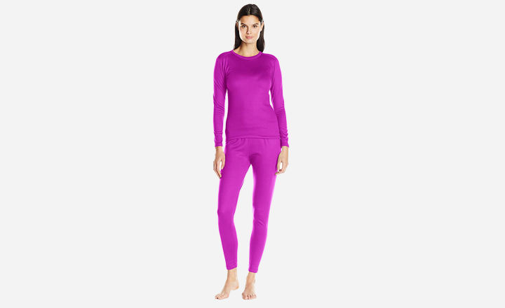 Fruit of the Loom Fleece Thermal Underwear Set