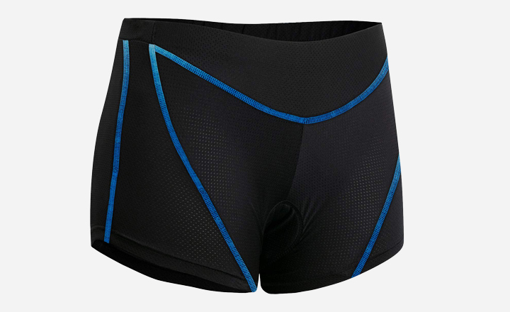 Twotwowin Women's 3D Padded Cycling Underwear Shorts