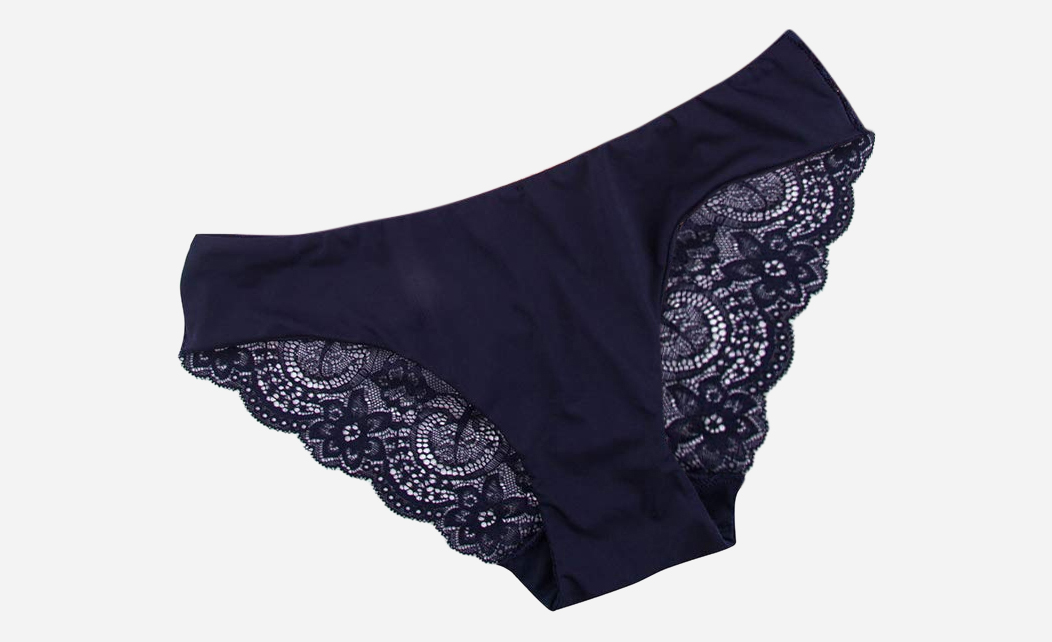 AmorFati Women’s Soft Lace Cheeky No Panty Line Bikini Underwear Seamless Briefs