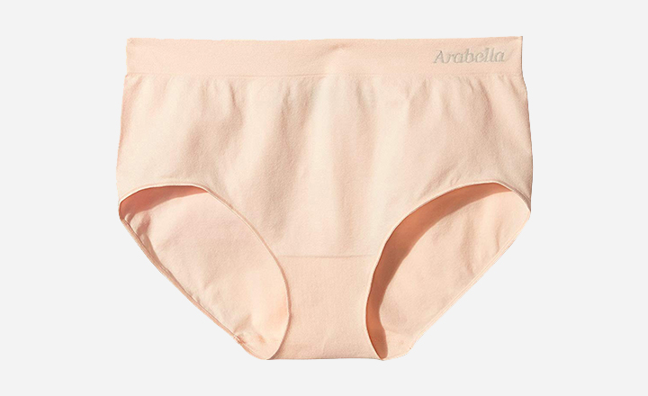 Arabella Women's Plus Size Seamless Brief Panty