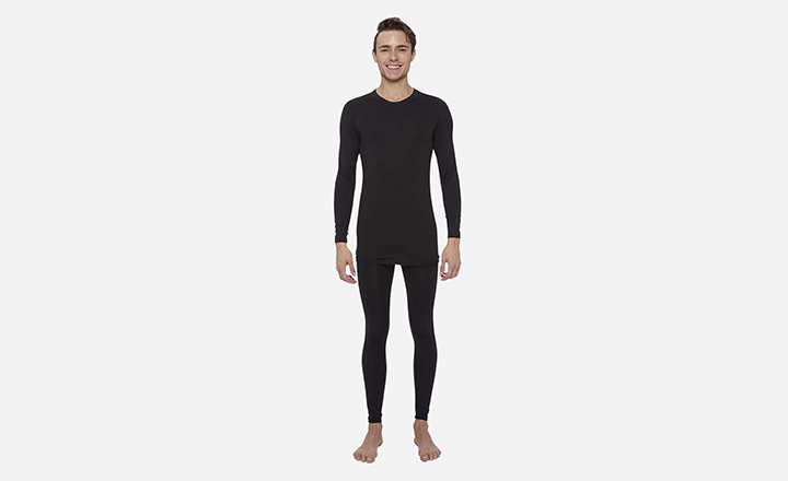 Rocky Thermal Underwear for Men Fleece Lined Thermals