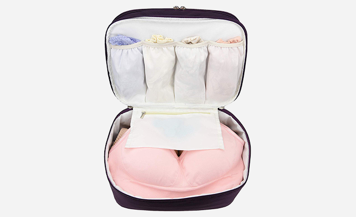Freegrace Underwear Travel Bag and Bra Organizer