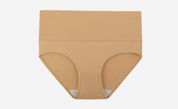 INNERSY Women Tummy Control Underwear Postpartum High Waisted Slimming Panties 5 Pack