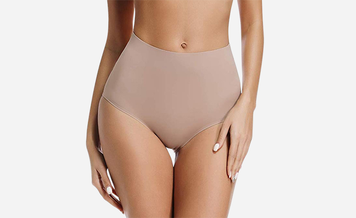 Joyshaper Seamless Underwear Women High Waist Brief Panties-Sexy No Show Underwear