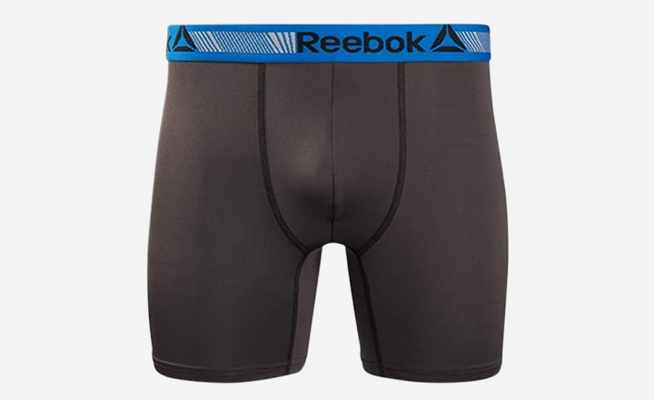 Reebok Men’s Performance Quick Dry Moisture Wicking Boxer Brief