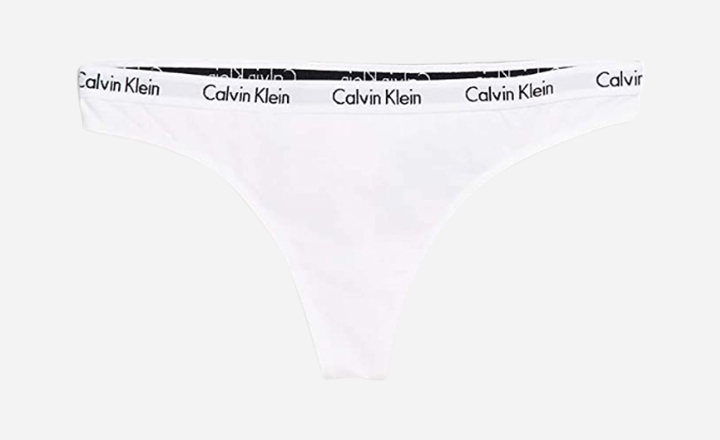 Calvin Klein Women's Carousel Logo Cotton Thong