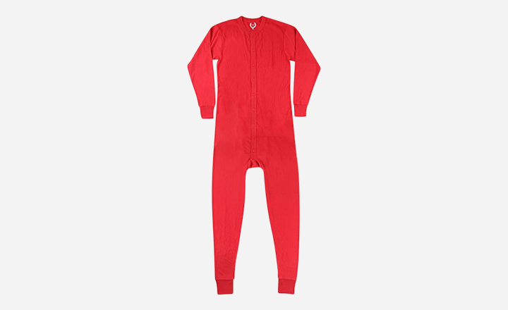 North 15 Men’s Waffle Red Union Suit