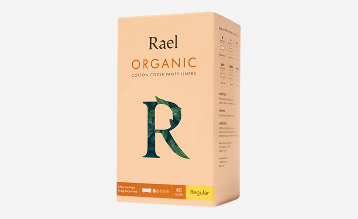 Rael Certified Organic Cotton Panty Liners