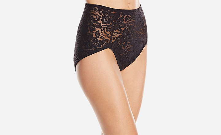 Bali Women's Lace 'N Smooth Brief