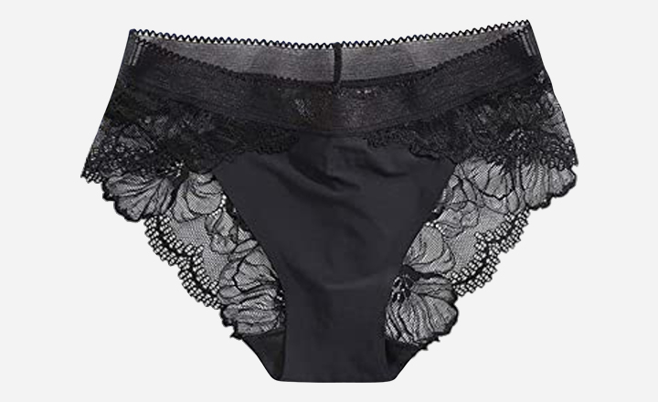 Seasment Women's Silky Lace Brief