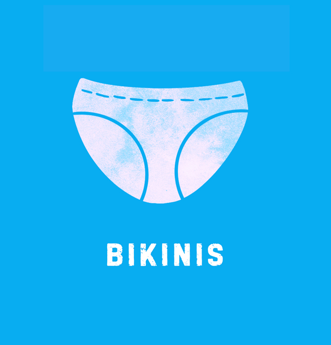 bikinis - womens underwear styles