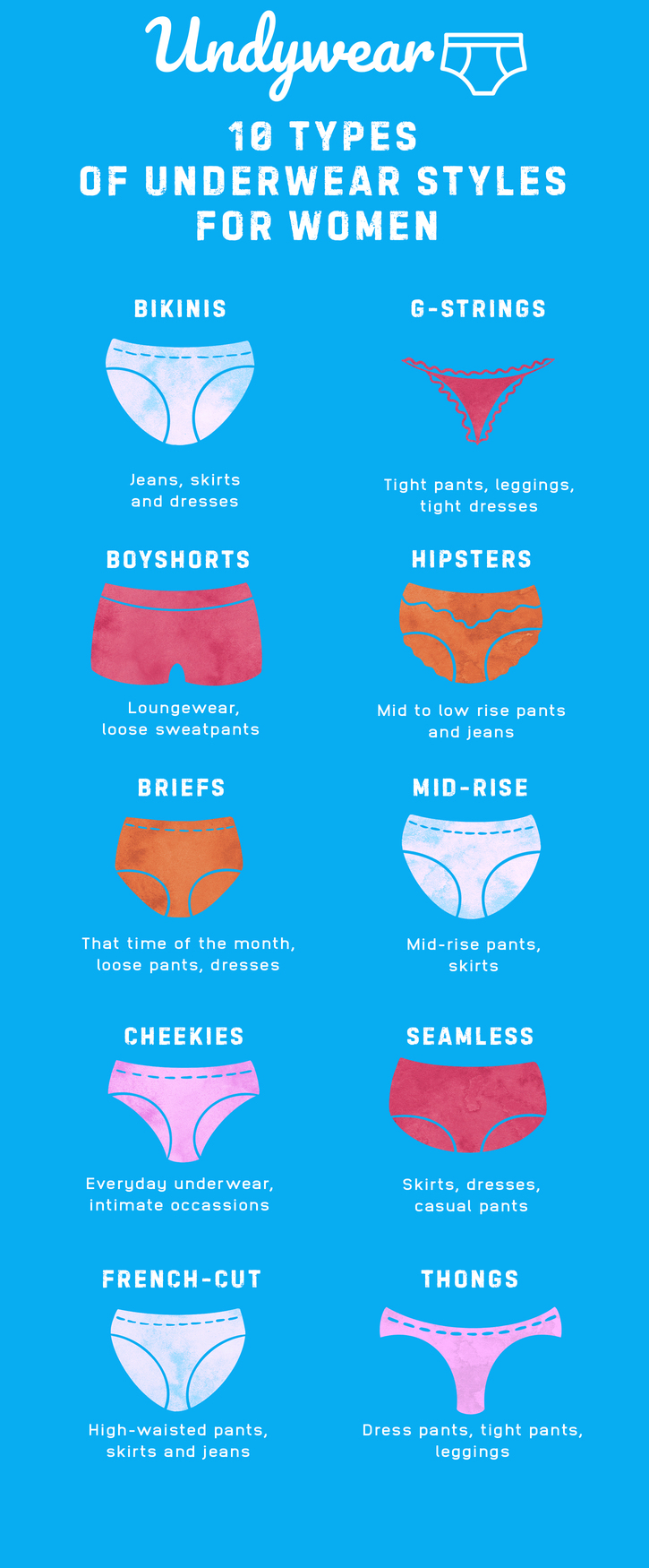 women underwear styles