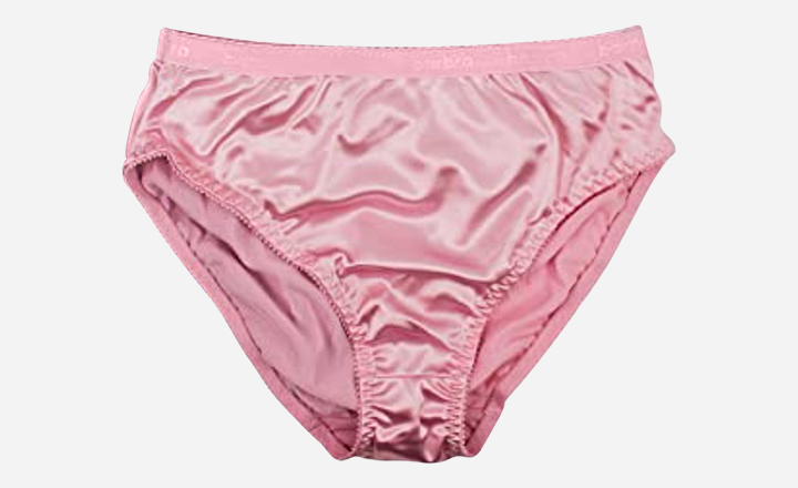 Barbra Silky Satin Bikini - best plus size underwear