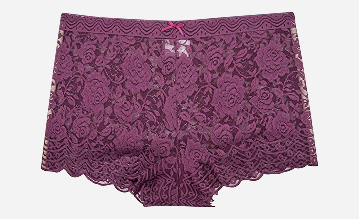 Barbra’s Lacy Boyshort Panties - best plus size underwear for women