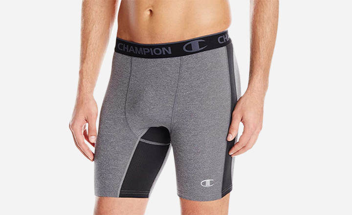 Champion Men's 6 Inch Compression Short - best workout underwear for men