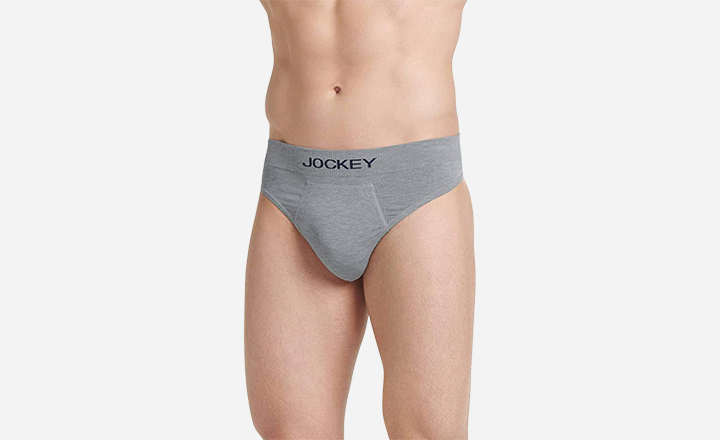 Jockey Men's Lightweight Seamfree Thong - best mens thong swimwear