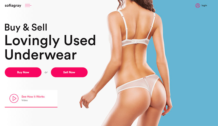 sell underwear online Sofia Gray