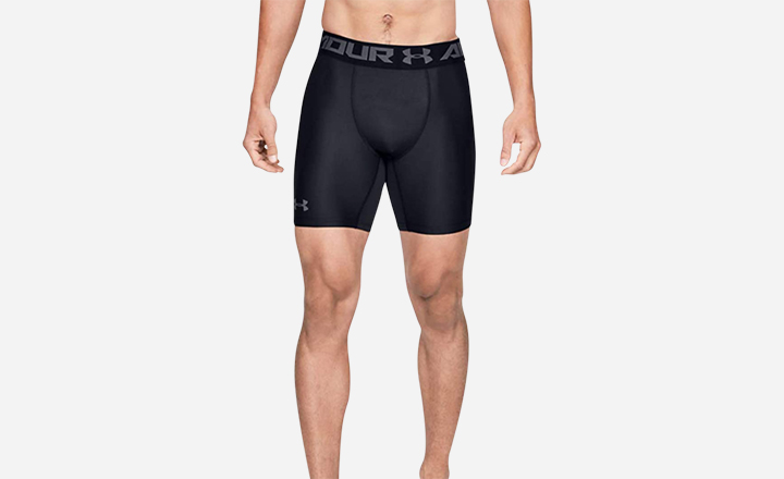 Under Armour's Compression Shorts - best underwear for swimming