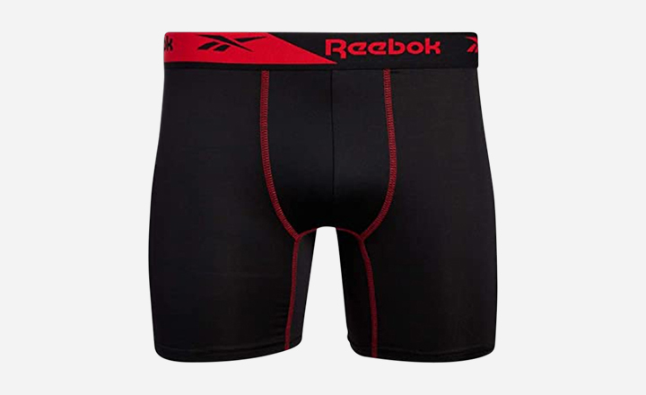 Reebok Men’s Performance Quick Dry Moisture Wicking Boxers - moisture wicking underwear for men