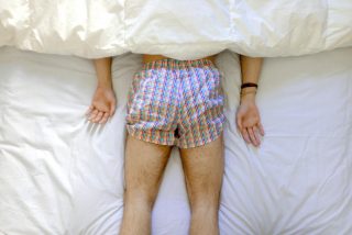 sleeping in boxers